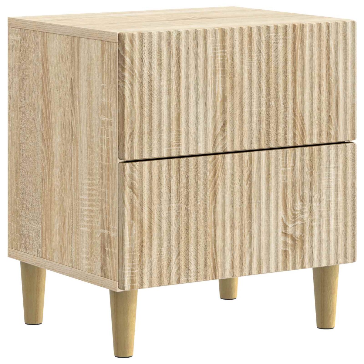 vidaXL Κομοδίνο Sonoma Δρυς 43 x 34,5 x 48 εκ Επεξεργασμένο Ξύλο
