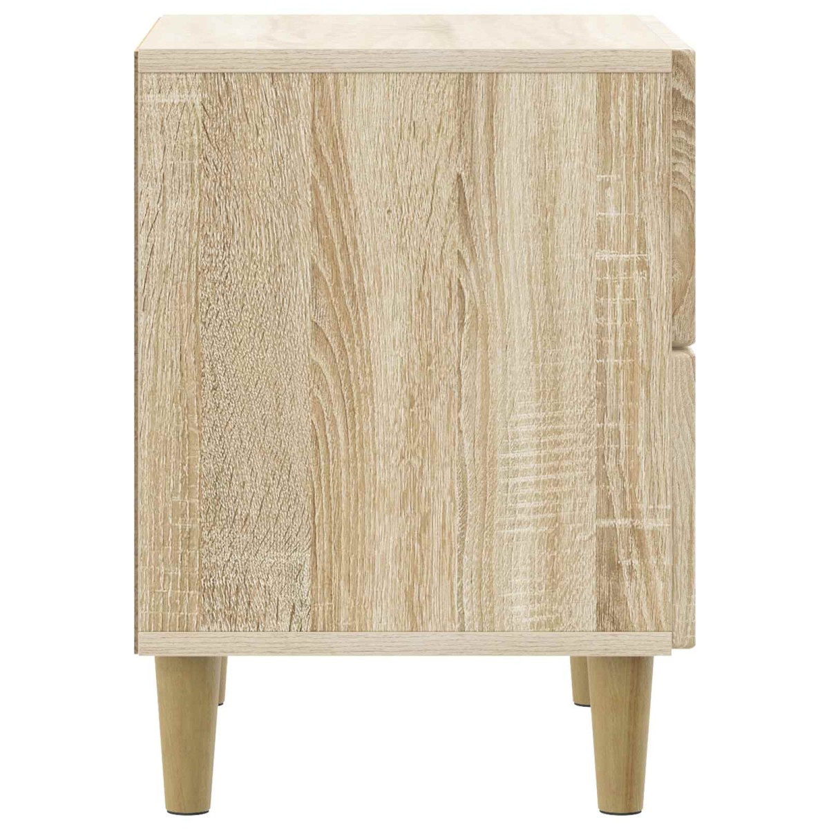 vidaXL Κομοδίνο Sonoma Δρυς 43 x 34,5 x 48 εκ Επεξεργασμένο Ξύλο