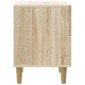 vidaXL Κομοδίνο Sonoma Δρυς 43 x 34,5 x 48 εκ Επεξεργασμένο Ξύλο