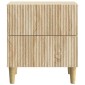 vidaXL Κομοδίνο 2 τεμ. Sonoma Δρυς 43 x 34,5 x 48 εκ