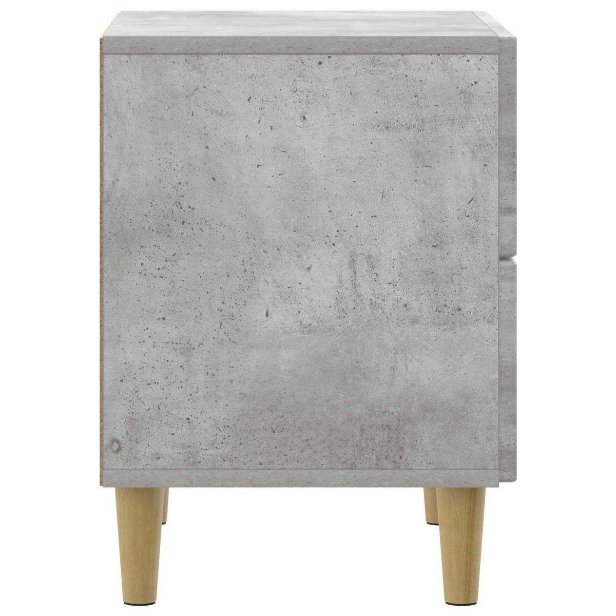 vidaXL Κομοδίνο 2 τεμ. Γκρι Σκυροδέματος 43 x 34,5 x 48 εκ