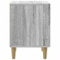 vidaXL Κομοδίνο Γκρι Sonoma 43 x 34,5 x 48 εκ Επεξεργασμένο Ξύλο