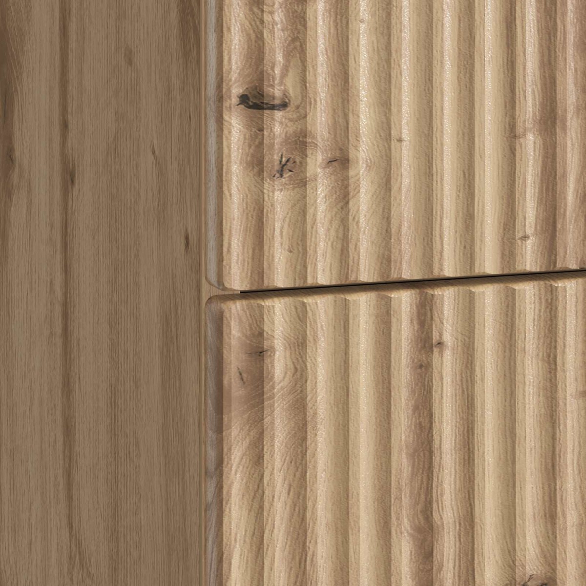 vidaXL Κομοδίνο Artisan Δρυς 43 x 34,5 x 48 εκ Επεξεργασμένο Ξύλο