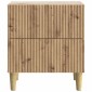 vidaXL Κομοδίνο 2 τεμ. Artisan Δρυς 43 x 34,5 x 48 εκ
