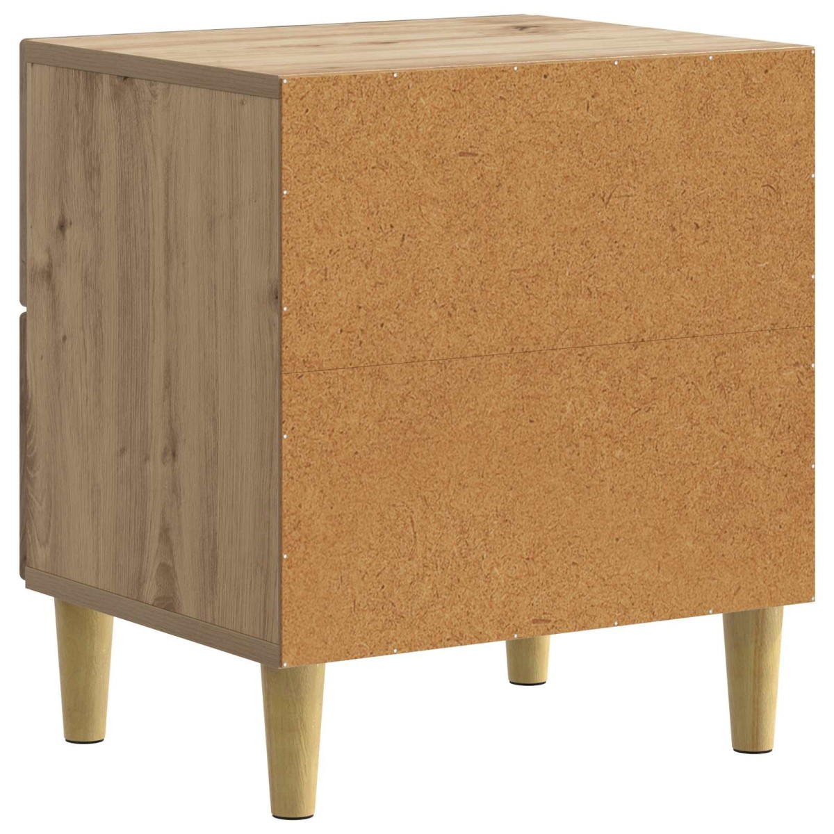 vidaXL Κομοδίνο 2 τεμ. Artisan Δρυς 43 x 34,5 x 48 εκ