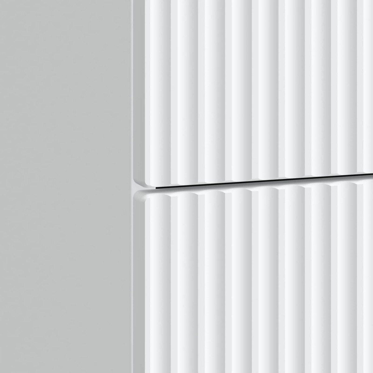 vidaXL Κομοδίνο με συρτάρι Λευκό 62 x 34,5 x 48 εκ Επεξεργασμένο Ξύλο