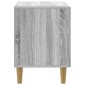 vidaXL Κομοδίνο Γκρι Sonoma 62 x 34,5 x 48 εκ Επεξεργασμένο Ξύλο