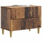 vidaXL Κομοδίνο Παλαιωμένο ξύλο 62 x 34,5 x 48 εκ Επεξεργασμένο Ξύλο