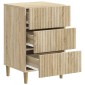 vidaXL Κομοδίνο Sonoma Δρυς 43 x 41 x 66,5 εκ. Επεξεργασμένο Ξύλο