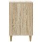 vidaXL Κομοδίνο Sonoma Δρυς 43 x 41 x 66,5 εκ. Επεξεργασμένο Ξύλο