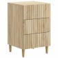 vidaXL Κομοδίνο Sonoma Δρυς 43 x 41 x 66,5 εκ. Επεξεργασμένο Ξύλο