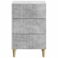 vidaXL Κομοδίνο Γκρι Σκυροδέματος 43 x 41 x 66,5 εκ.