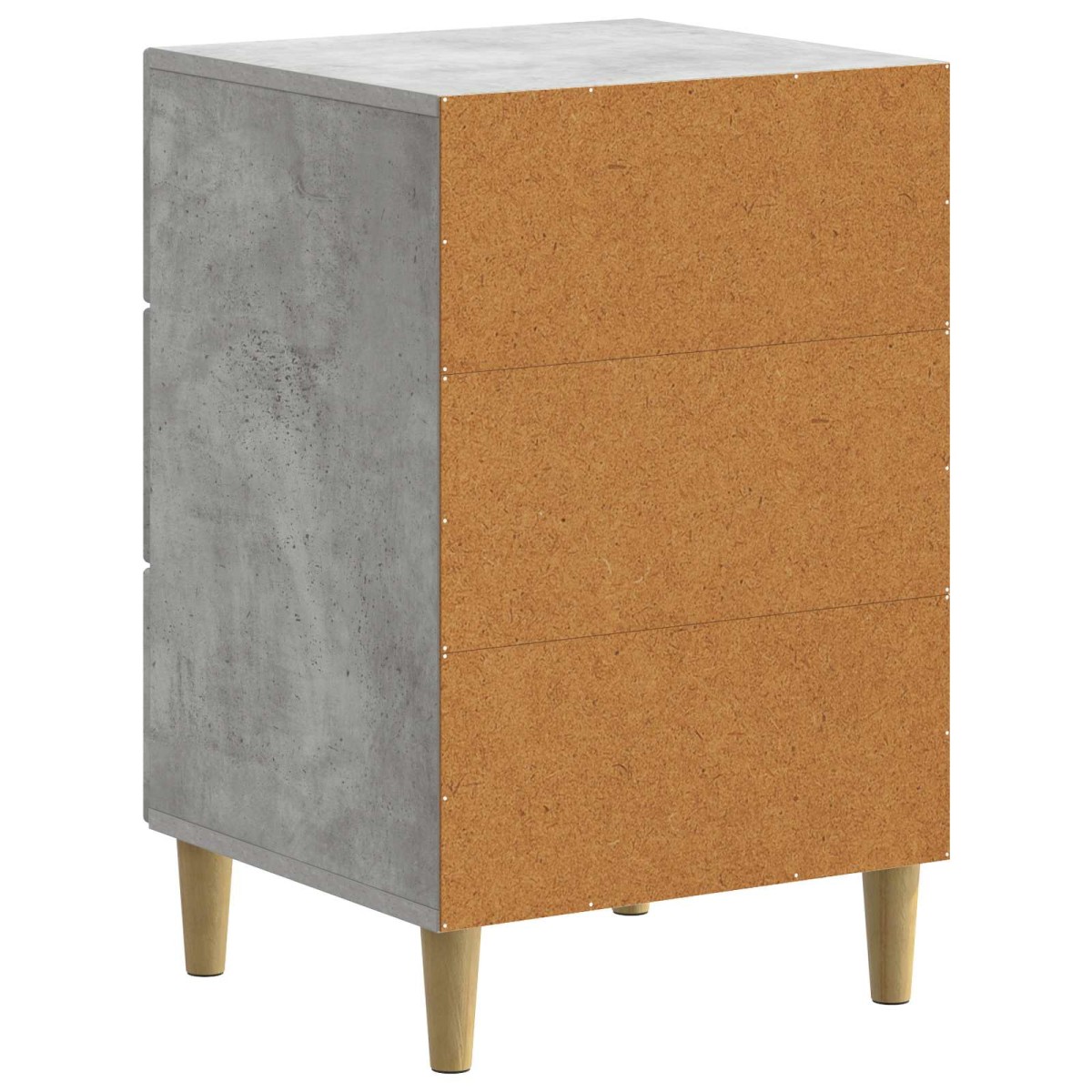 vidaXL Κομοδίνο Γκρι Σκυροδέματος 43 x 41 x 66,5 εκ.
