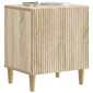 vidaXL Κομοδίνο 2 τμχ. Sonoma Δρυς 43 x 34,5 x 50 εκ