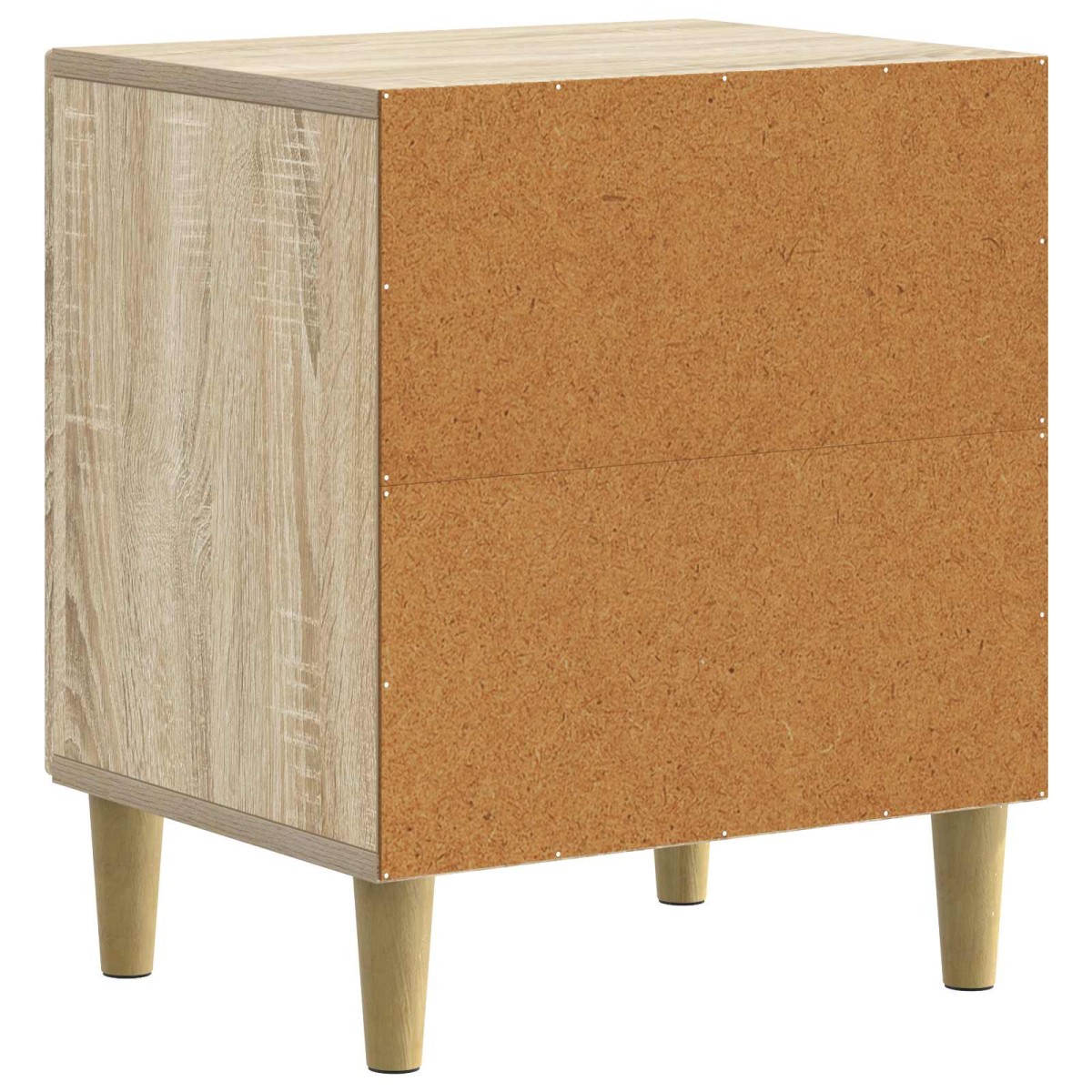 vidaXL Κομοδίνο 2 τμχ. Sonoma Δρυς 43 x 34,5 x 50 εκ