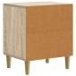 vidaXL Κομοδίνο 2 τμχ. Sonoma Δρυς 43 x 34,5 x 50 εκ