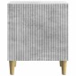 vidaXL Κομοδίνο Γκρι Σκυροδέματος 43 x 34,5 x 50 εκ Επεξεργασμένο Ξύλο
