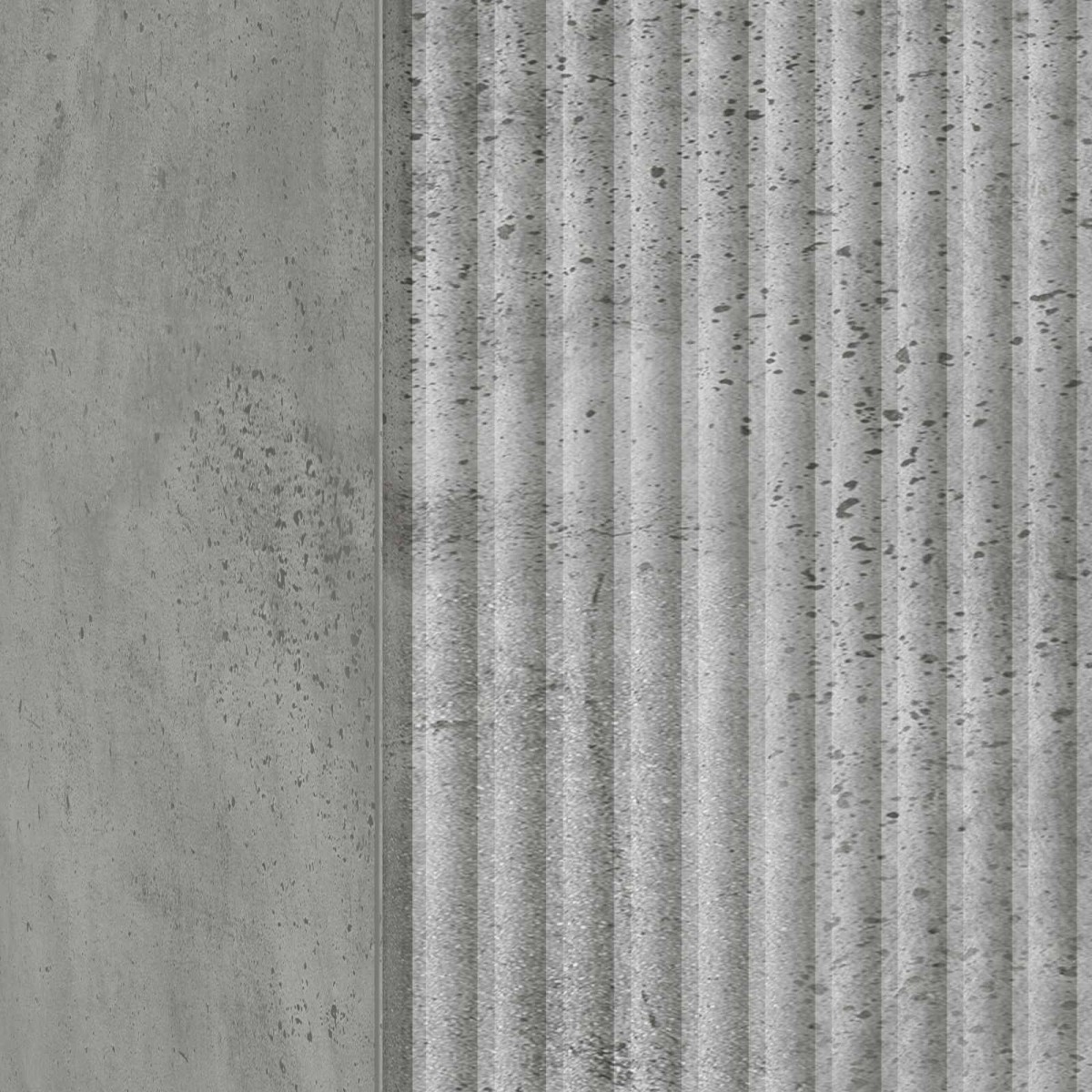 vidaXL Κομοδίνο Γκρι Σκυροδέματος 43 x 34,5 x 50 εκ Επεξεργασμένο Ξύλο