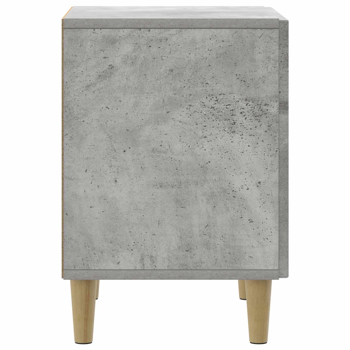 vidaXL Κομοδίνο 2 τμχ. Γκρι Σκυροδέματος 43 x 34,5 x 50 εκ