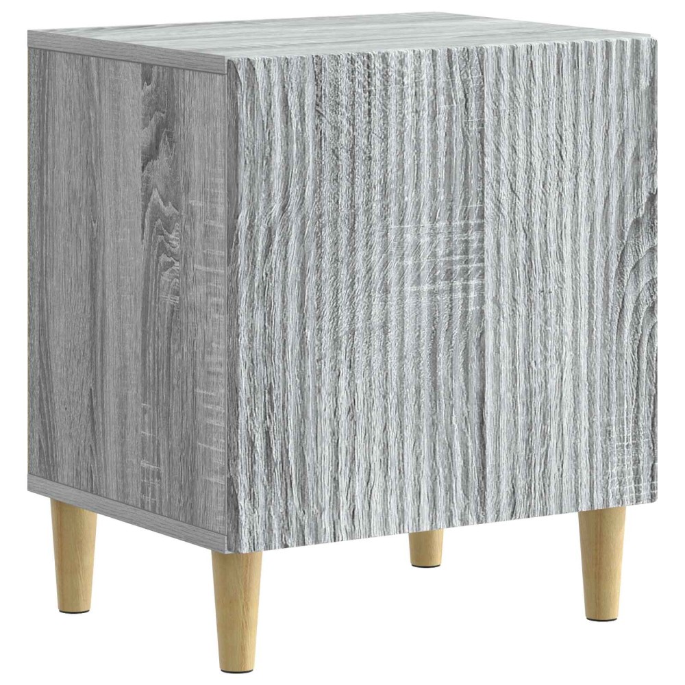 vidaXL Κομοδίνο Γκρι Sonoma 43 x 34,5 x 50 εκ Επεξεργασμένο Ξύλο