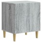 vidaXL Κομοδίνο 2 τμχ. Γκρι Sonoma 43 x 34,5 x 50 εκ