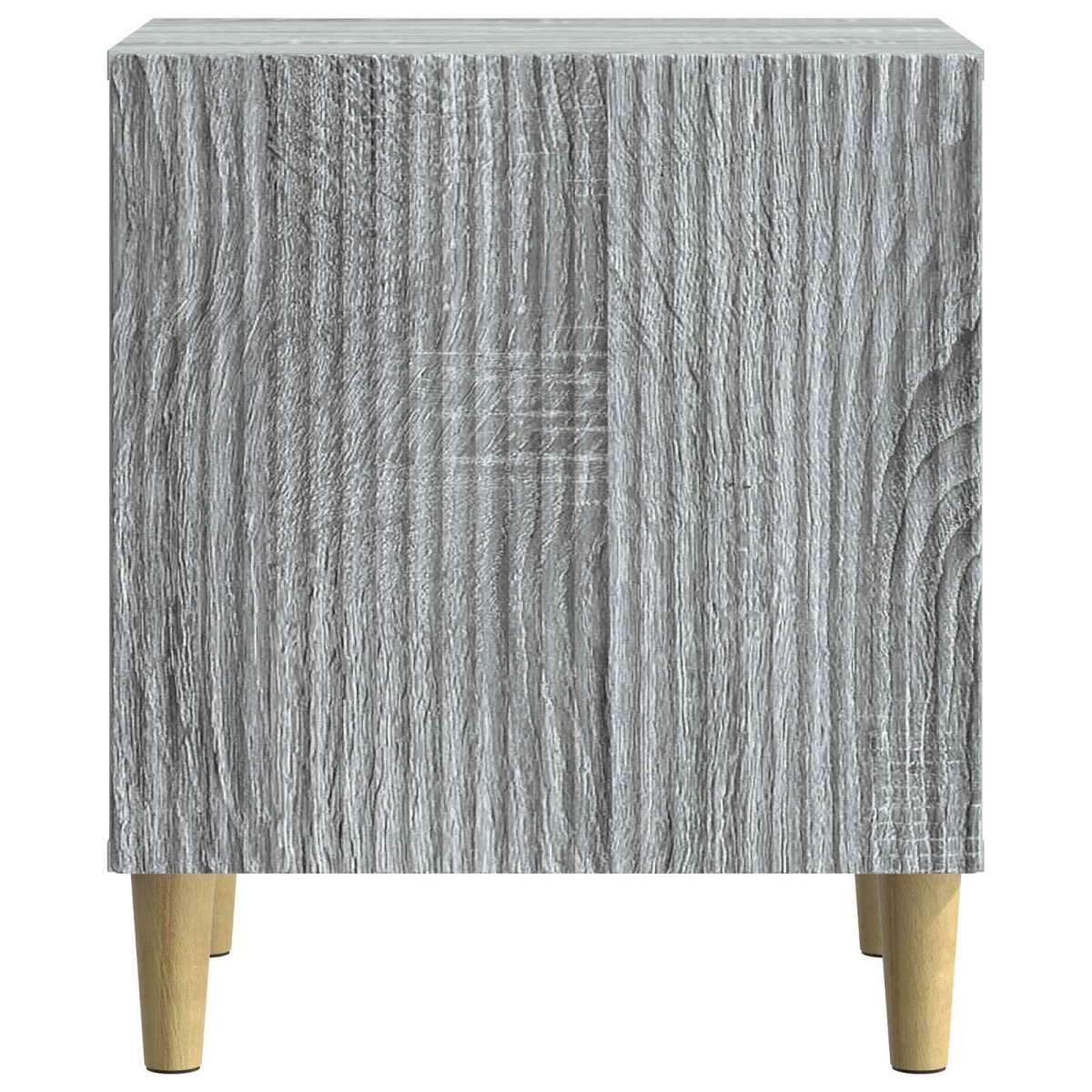 vidaXL Κομοδίνο 2 τμχ. Γκρι Sonoma 43 x 34,5 x 50 εκ
