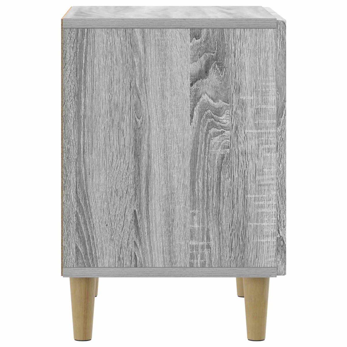 vidaXL Κομοδίνο 2 τμχ. Γκρι Sonoma 43 x 34,5 x 50 εκ