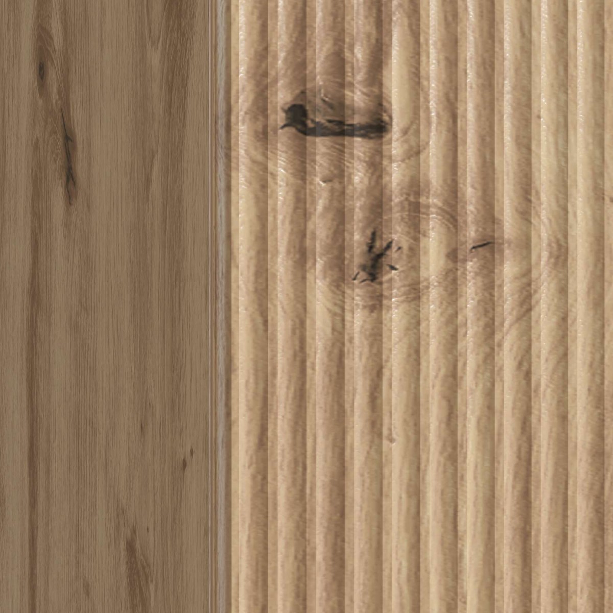 vidaXL Κομοδίνο Artisan Δρυς 43 x 34,5 x 50 εκ Επεξεργασμένο Ξύλο