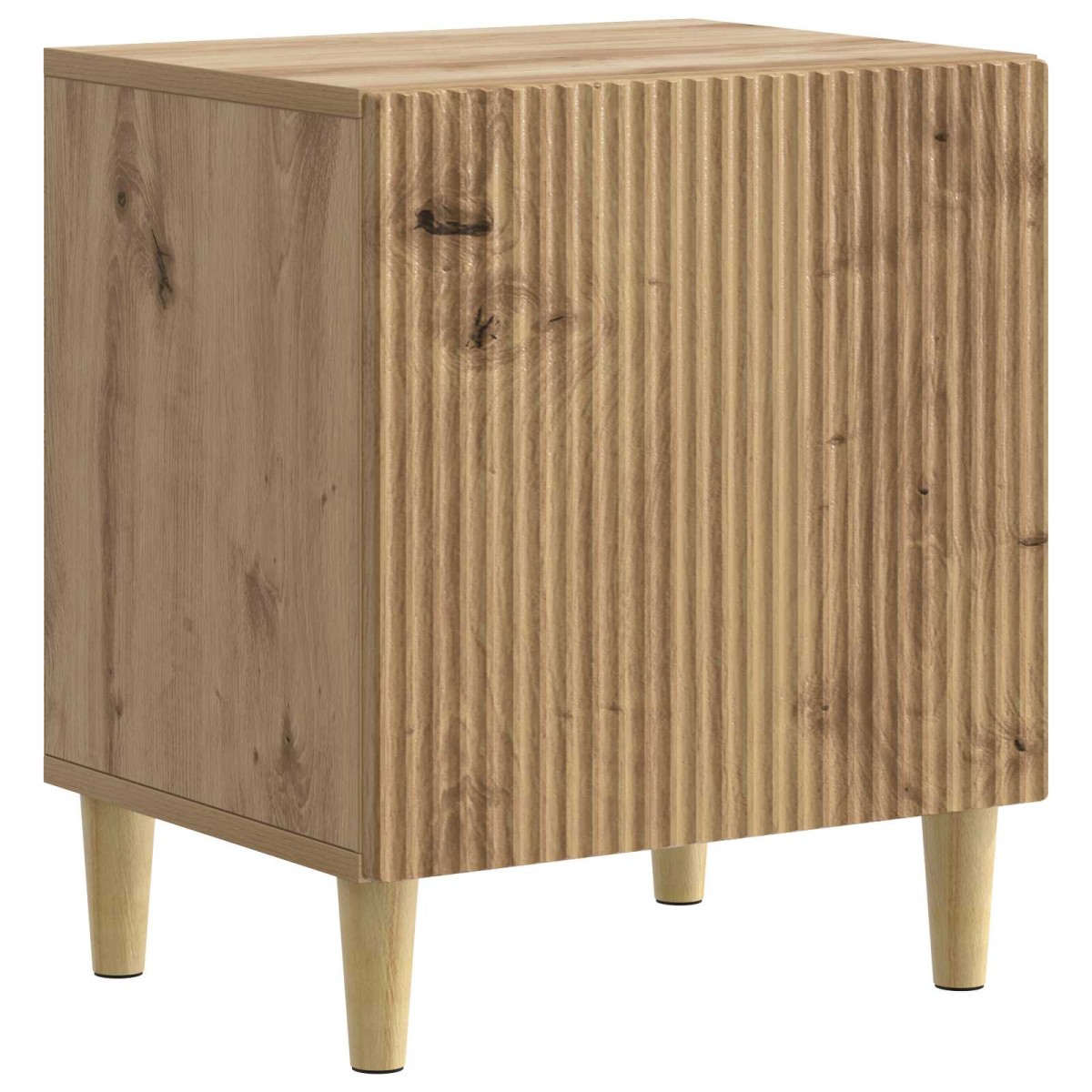 vidaXL Κομοδίνο 2 τμχ. Artisan Δρυς 43 x 34,5 x 50 εκ