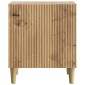 vidaXL Κομοδίνο 2 τμχ. Artisan Δρυς 43 x 34,5 x 50 εκ