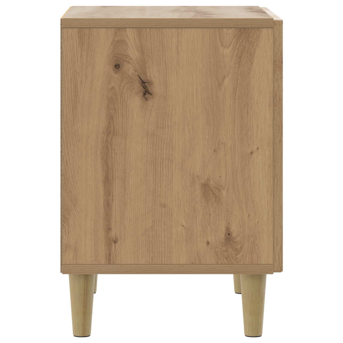 vidaXL Κομοδίνο 2 τμχ. Artisan Δρυς 43 x 34,5 x 50 εκ