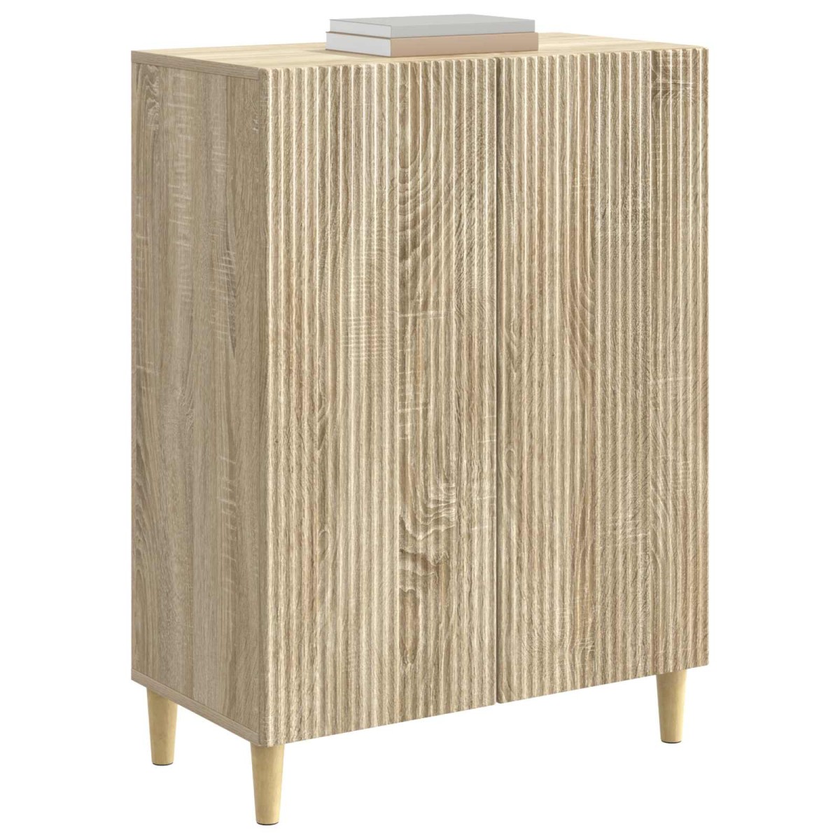 vidaXL Πλαϊνό γραφείο Sonoma Δρυς 66 x 34,5 x 90 εκ Επεξεργασμένο Ξύλο