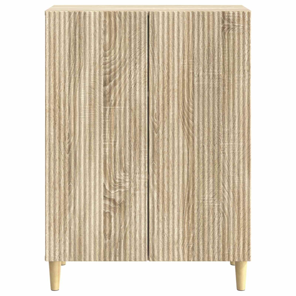 vidaXL Πλαϊνό γραφείο Sonoma Δρυς 66 x 34,5 x 90 εκ Επεξεργασμένο Ξύλο