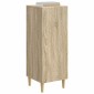 vidaXL Πλαϊνό γραφείο Sonoma Δρυς 33 x 34,5 x 90 εκ Επεξεργασμένο Ξύλο