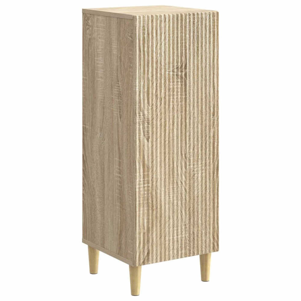 vidaXL Πλαϊνό γραφείο Sonoma Δρυς 33 x 34,5 x 90 εκ Επεξεργασμένο Ξύλο