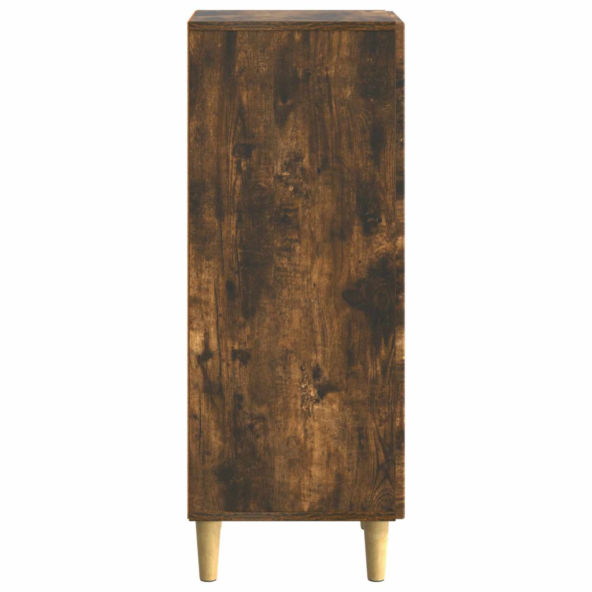 vidaXL Πλαϊνό γραφείο Καπνισμένο Ξύλο Δρυός 33 x 34,5 x 90 εκ