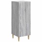 vidaXL Πλαϊνό γραφείο Γκρι Sonoma 33 x 34,5 x 90 εκ Επεξεργασμένο Ξύλο