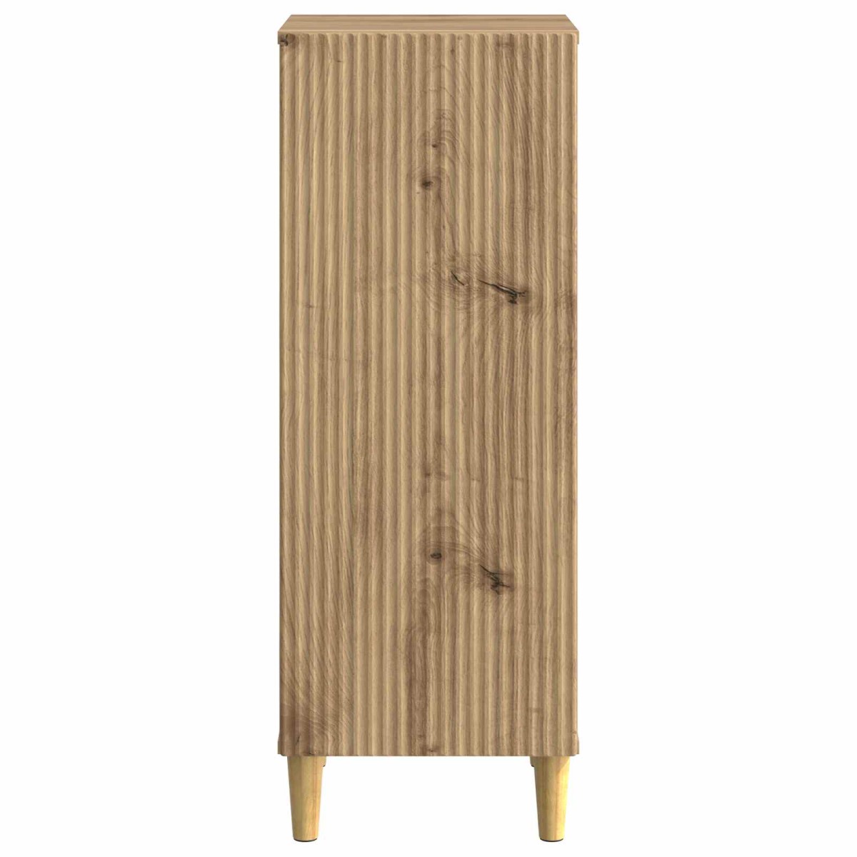 vidaXL Πλαϊνό γραφείο Artisan Δρυς 33 x 34,5 x 90 εκ