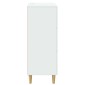 vidaXL Ντουλάπι με Συρτάρια Λευκό 66 x 34,5 x 90 εκ Επεξεργασμένο Ξύλο
