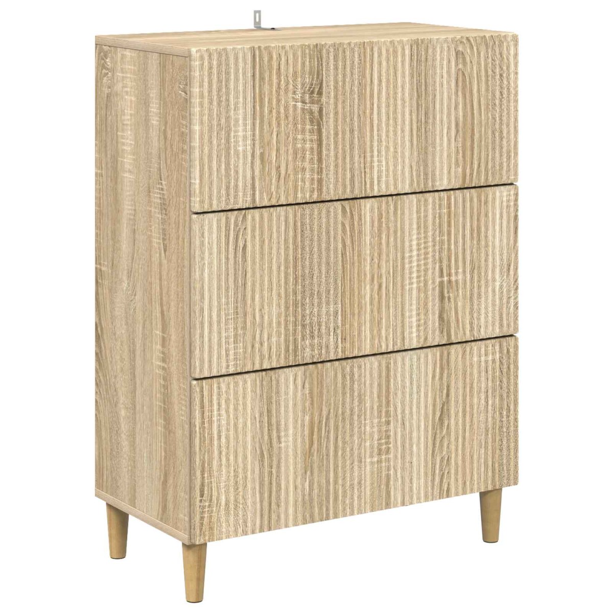 vidaXL Ντουλάπι με Συρτάρια Sonoma Δρυς 66 x 34,5 x 90 εκ