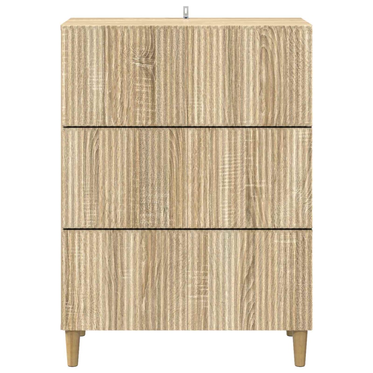 vidaXL Ντουλάπι με Συρτάρια Sonoma Δρυς 66 x 34,5 x 90 εκ
