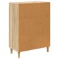 vidaXL Ντουλάπι με Συρτάρια Sonoma Δρυς 66 x 34,5 x 90 εκ