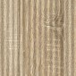 vidaXL Ντουλάπι με Συρτάρια Sonoma Δρυς 66 x 34,5 x 90 εκ