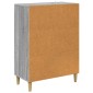 vidaXL Ντουλάπι με Συρτάρια Γκρι Sonoma 66 x 34,5 x 90 εκ