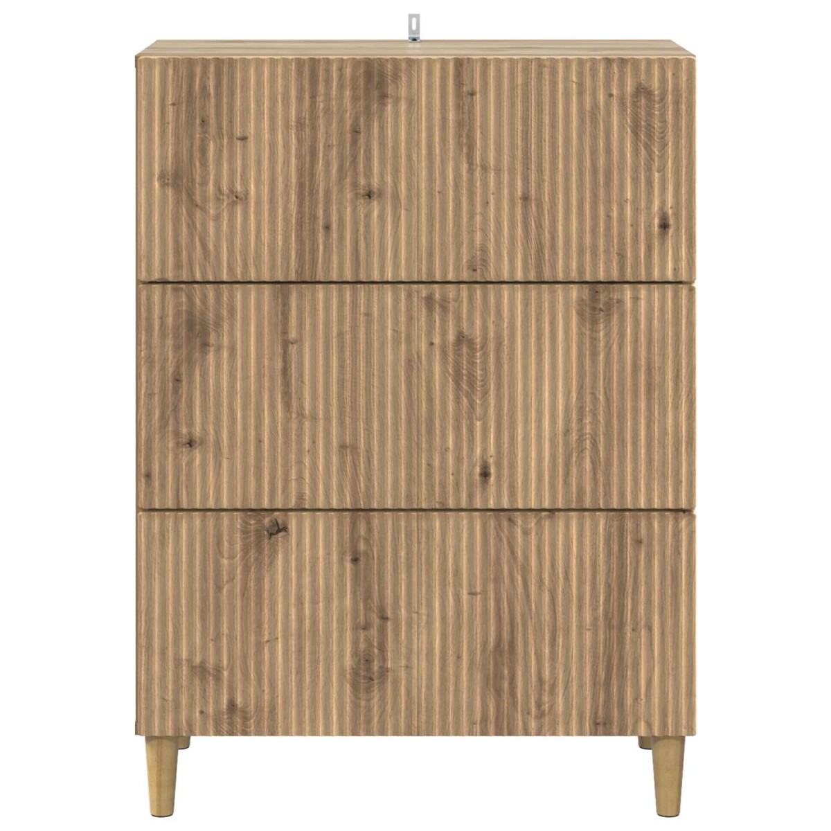 vidaXL Ντουλάπι με Συρτάρια 66 x 34,5 x 90 εκ Επεξεργασμένο Ξύλο