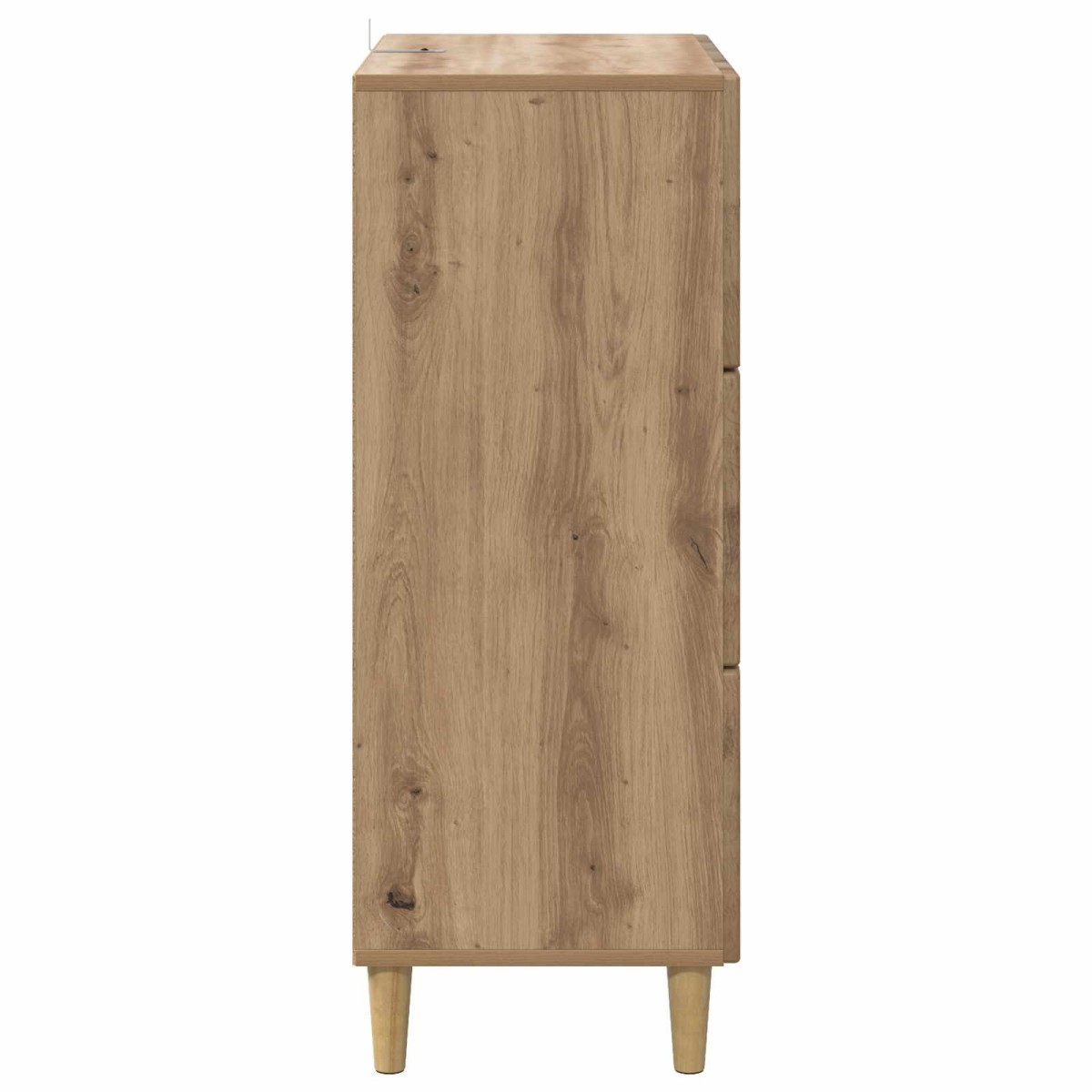 vidaXL Ντουλάπι με Συρτάρια 66 x 34,5 x 90 εκ Επεξεργασμένο Ξύλο