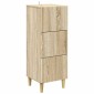 vidaXL Ντουλάπι με Συρτάρια Sonoma Δρυς 33 x 34,5 x 90 εκ