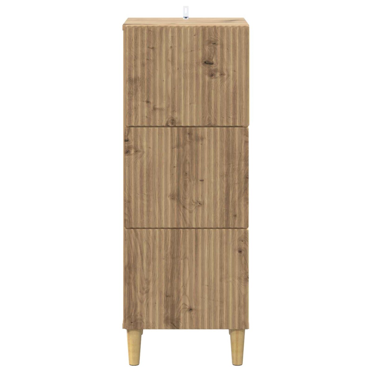 vidaXL Ντουλάπι με Συρτάρια 33 x 34,5 x 90 εκ Επεξεργασμένο Ξύλο