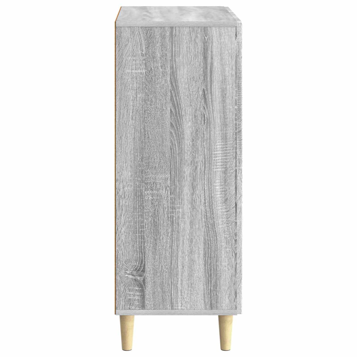 vidaXL Πλαϊνό γραφείο Γκρι Sonoma 66 x 34,5 x 90 εκ Επεξεργασμένο Ξύλο