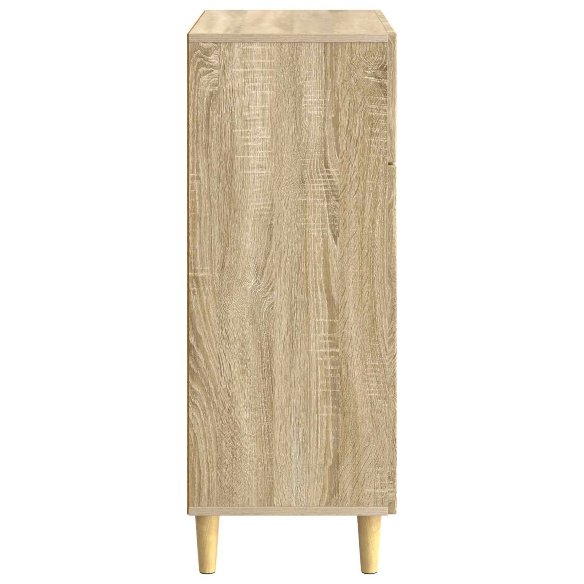 vidaXL Πλαϊνό γραφείο Sonoma Δρυς 66 x 34,5 x 90 εκ Επεξεργασμένο Ξύλο
